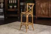 Wooden Crossback Bar Stool — Smucker Village
