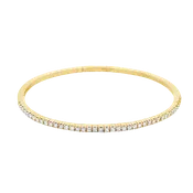 Bangle Diamond Bracelet in Yellow Gold (170-00819)