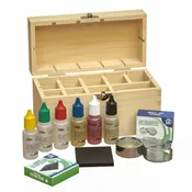 GTE Gold, Silver &amp; Platinum Acid Testing Kit with Stone and Loupe