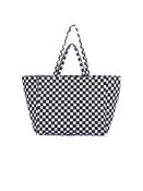 Nima Checkered Tote Bag