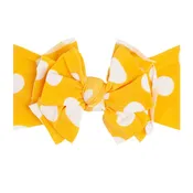 Baby Bling® Printed FAB® soft nylon bow headband