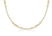 15" Choker Hope Unwritten 4mm Gold