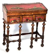 18th Century Japanese Style English Writing Desk