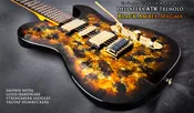 DELLATERA ATW CUSTOM WITH TREM - BLACK AMBER MAGMA