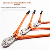 3-Piece Wire Cutter Set – High Carbon Steel Flat-Nose Cutting Pliers