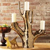 Bronze Branch Candle holder