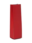 12-16 oz Matte Red Side Gusseted Bag w/ Valve