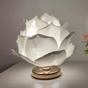 Absolutely Gorgeous Large Lotus Flower Lamp - Romantic Bedside & Wedding Decor 🪷😍 STUNNING !