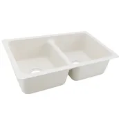 27" x 16" Composite RV Sink - Double Basin