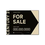 18″x24″ Eco Hanging Sign 2 (Century 21)