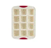 12 Count Brownie Pan – Silicone, Confetti