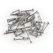 10 Gauge Stainless Steel Straight Barbell