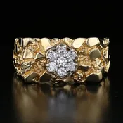 14K Gold Diamond Ring 891373
