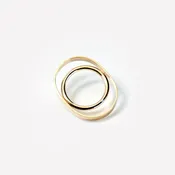 Orbit Ring in 18k Yellow Gold