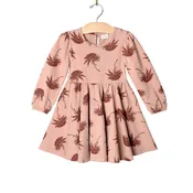 Chrysanthemum Twirl Dress | Cotton | 2-8Y