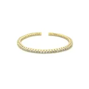 Ahu Petite Diamond Flexible Bangle Cuff (2.90 cttw.)