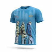 6th Nbrhd Chevy T-Shirt - Graphic Blue