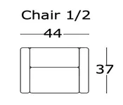 American Classics Leather - 281 Beaufort - Chair 1/2