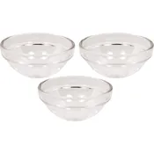 2oz Plastic product mixing bowls set for facial and product preparations during spa and salon service
