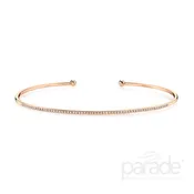 0.17 Carat Diamond Bangle Bracelet