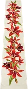 Amaryllis Cloth Table Runner  13" x 72"