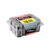 12/D Cell 12 Pack of Super Industrial Alkaline Batteries