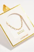 18K Gold-filled Paperclip Chain Necklace