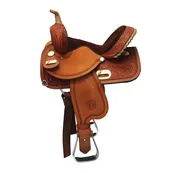 Circle Y Proven Rush Barrel Saddle — Horsemen's