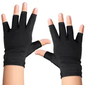 Soothems Adult | Fingertip-Free Gloves for Eczema & Psoriasis | TEWLtect Skin Smart Fabric | Seamless, Hypoallergenic Design