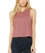 Bella Ladies’ Racerback Crop Tank
