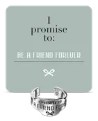 Be A Friend Forever Promise Ring