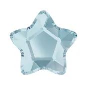 2754 Star Flower Aquamarine Flatback 4mm 10pcs