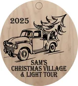 2026 Sams Christmas Village Ornament