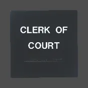 10″ x 10″ Plastic ADA Wall Sign