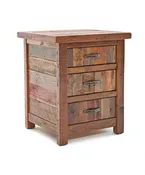 Back to the Barn Three Drawer Nightstand by Green Gables — Carroll's Furniture