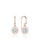 1.5ct Diamond French Wire Earring 18k Rose Gold