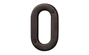 #0 Oil Rubbed Bronze House Number - 4" Size