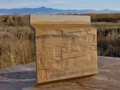 10″ Plank EverLog Siding Sample – Saddlewood