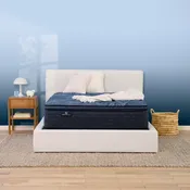 Cobalt Calm Plush Pillowtop