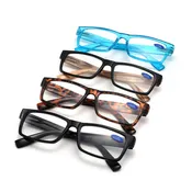 884 - Classic Rectangle Thick Frame Reading Glasses