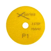 3 Step White Resin Hybrid Pads for Quartz & Granite — X Series