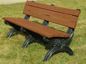 6′ Silhouette Greenscapes Bench