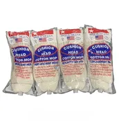 4 Pack Cotton Mop Replacement Heads