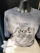 "Skinny Heifer" Bleached Tee