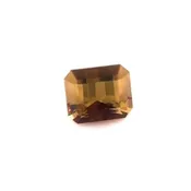 0.78ct Emerald Natural Tourmaline (Colour Yellow, Clarity Slightly Included, Cut Faceted)