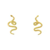 14k Serpent Studs