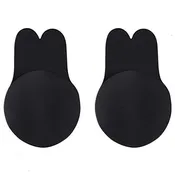 406N MAGIC CURVES REUSABLE BREAST LIFT PASTIES BUNNY EARS (10 Pack Wholesale Price)