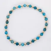 Apatite Beaded Bracelet