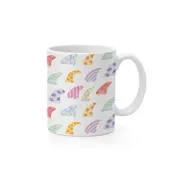15oz Floral Fins Ceramic Mug