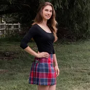 American Dream Wool Mini Kilt